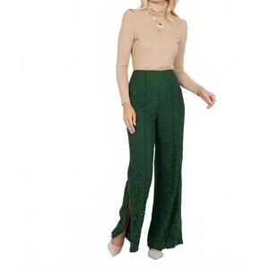 NEW EMILY MCCARTHY paisley pant in eden green